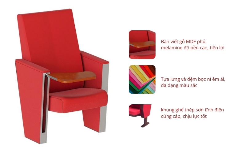 Đặc điểm nổi bật của ghế 