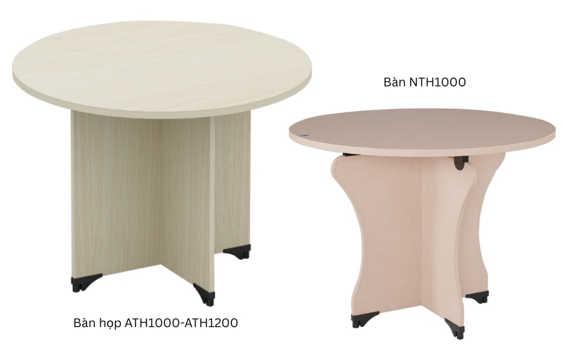 Các mẫu bàn họp nhỏ 1m, 1m2