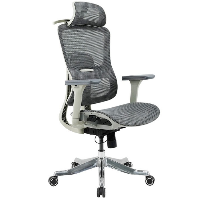 ghe-gle21-maughi Ghế công thái học GLE21 màu ghi