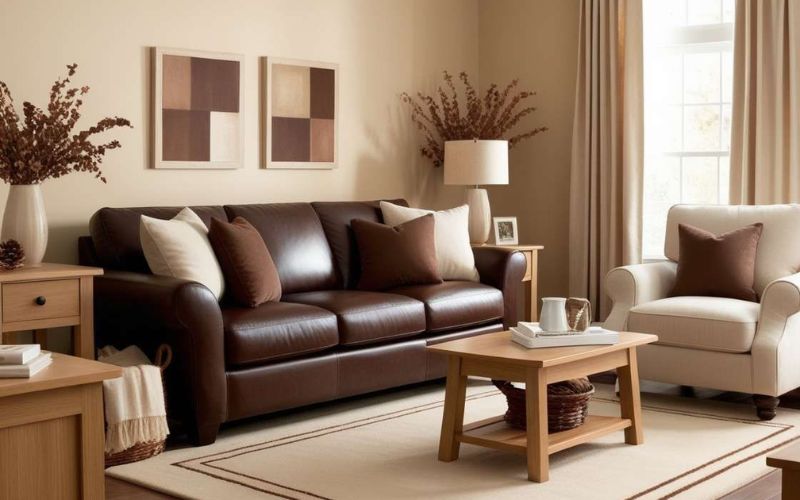 Tone màu nâu âm dễ phối màu