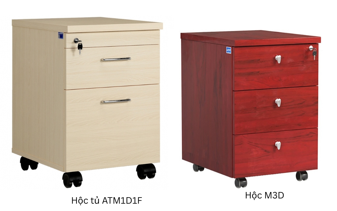 Hộc tủ tài liệu di động nhỏ 