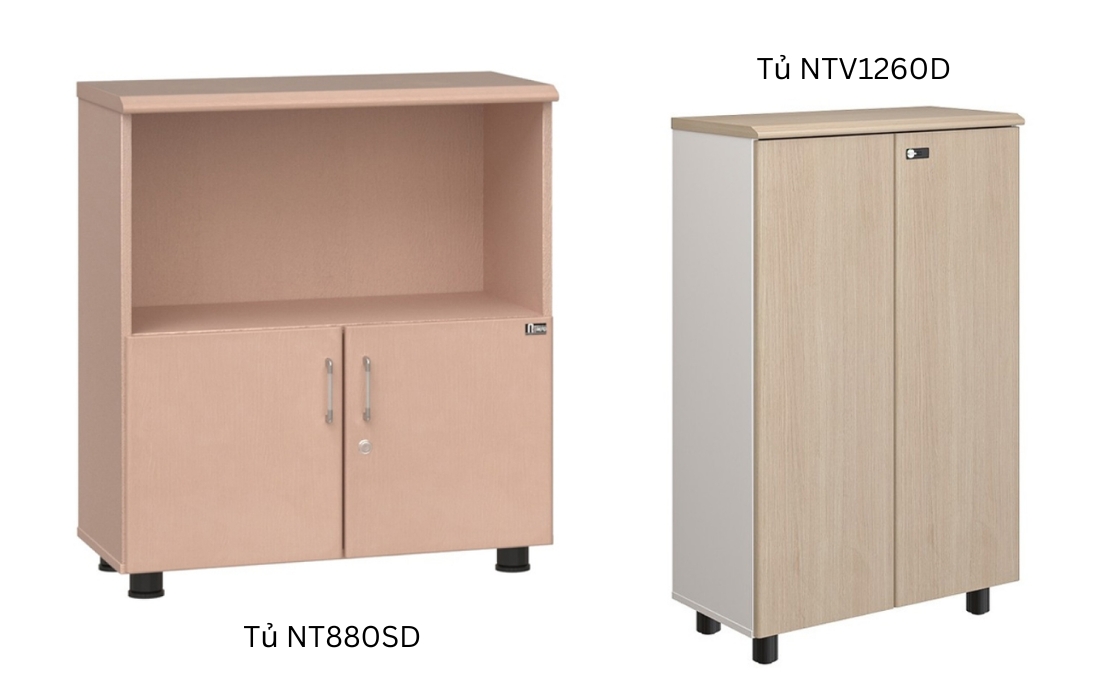 Tủ tà liệu dáng thấp là lựa chọn thích hợp cho không gian làm việc nhỏ 