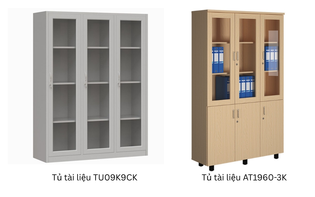 Tủ tài liệu 2 cánh chứa nhiều tài liệu 
