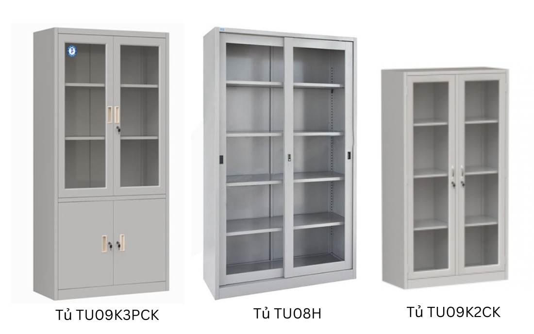 Tủ tài liệu sắt thích hợp cho khối lượng hồ sơ lớn 