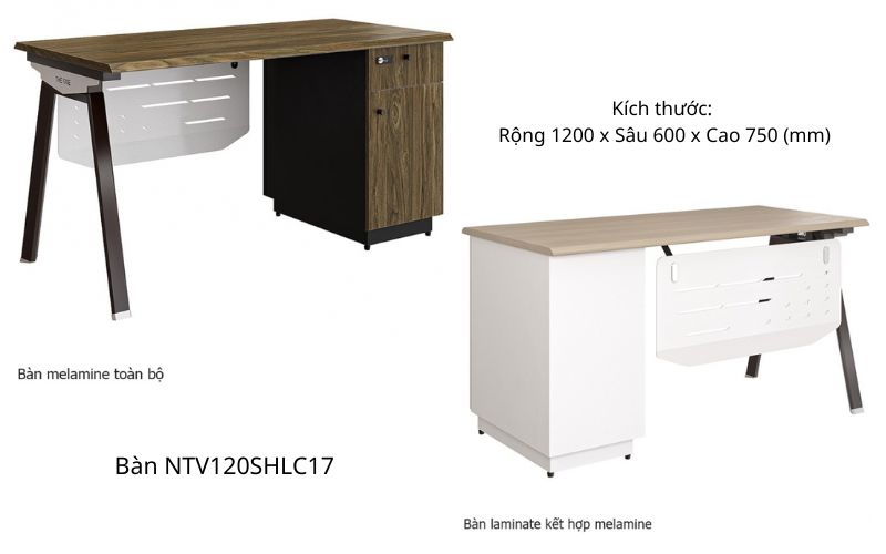 Bàn 1m2 vừa vặn với không gian và cung cấp các tiện ích cho người dùng 