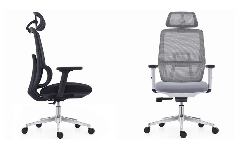 ghế công thái học lý tưởng kết hợp cùng bàn cụm