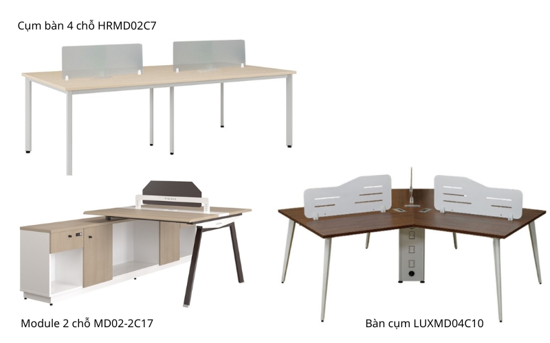 kiểu dáng phù hợp với mô hình văn phòng