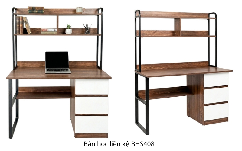Bàn học liền kề BHS408 cho bé 