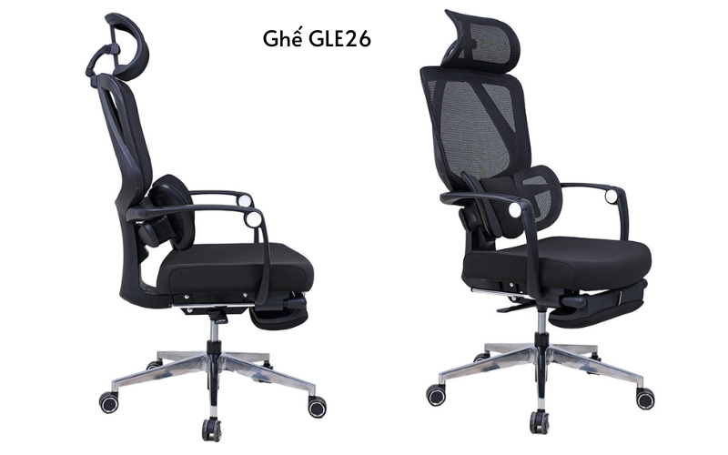 Khả năng nâng đỡ lưng của ghế GLE26