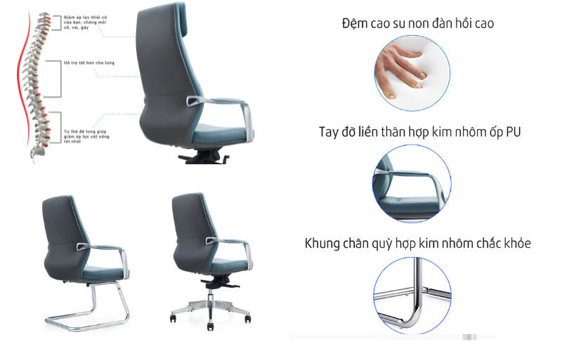 Ghế gia công có sự chọn lọc về chất liệu và tối ưu sức khỏe người dùng.
