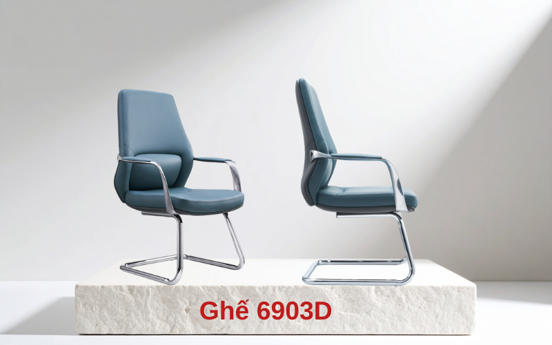 Ghế chân quỳ 6903D phù hợp cho không gian nhà lãnh đạo.